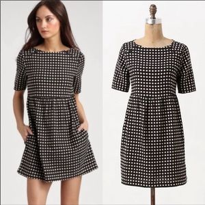 Ace & Jig Linen Polka Dot Dress Twiggy Retro